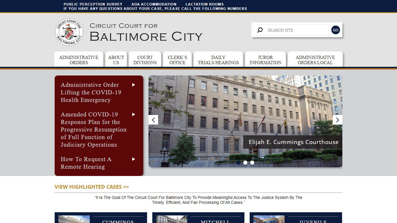 Circuit Court For Baltimore City